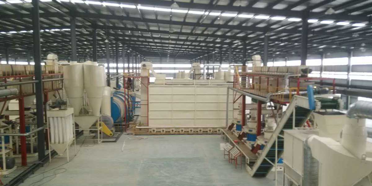 Jiangsu 100,000 tons annual output straw wood pellet production line by rotexmaster