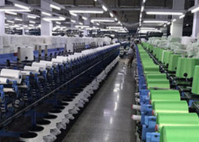Dyeing factory